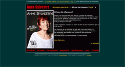 Desktop Screenshot of annesylvestre.com